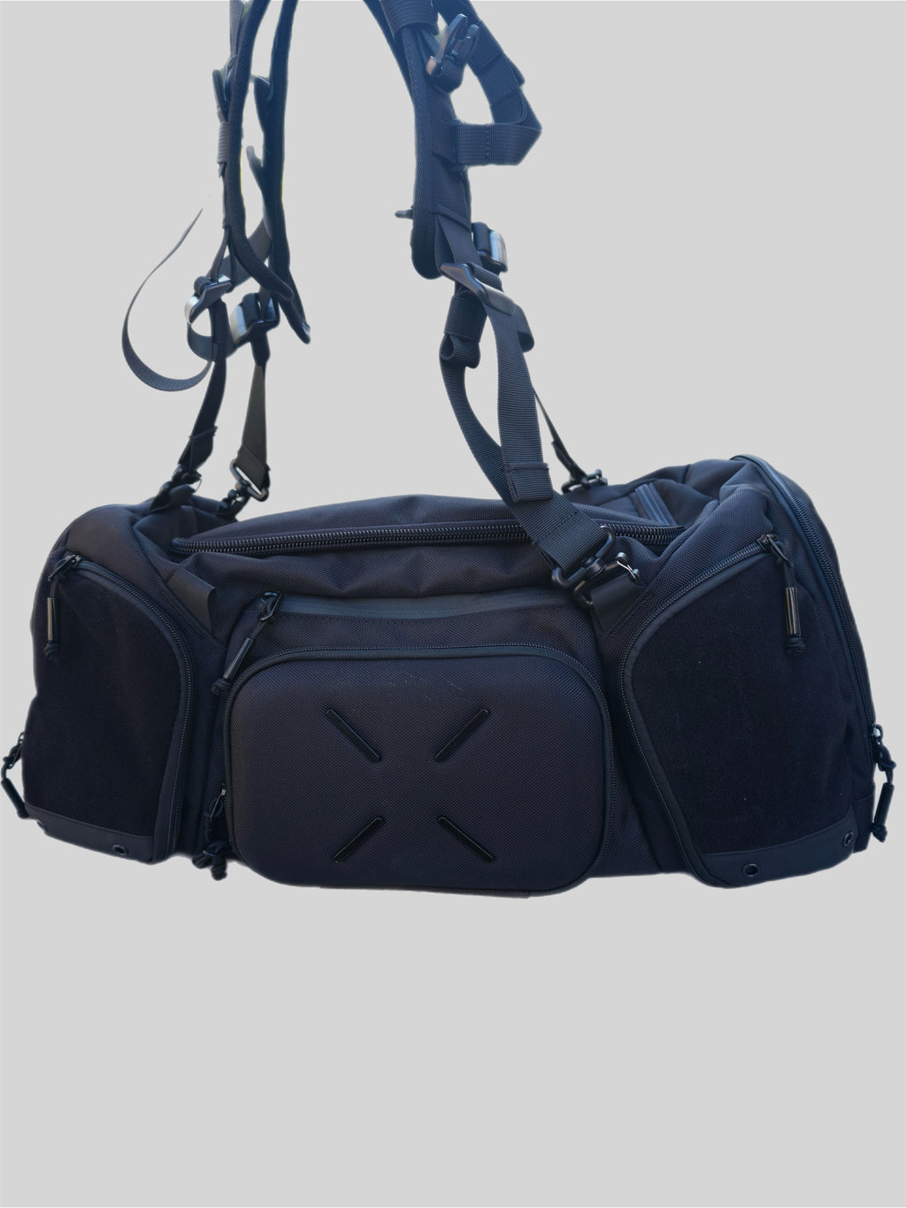 SKOLDEN BACK PACK & DUFFLE. Grey Green