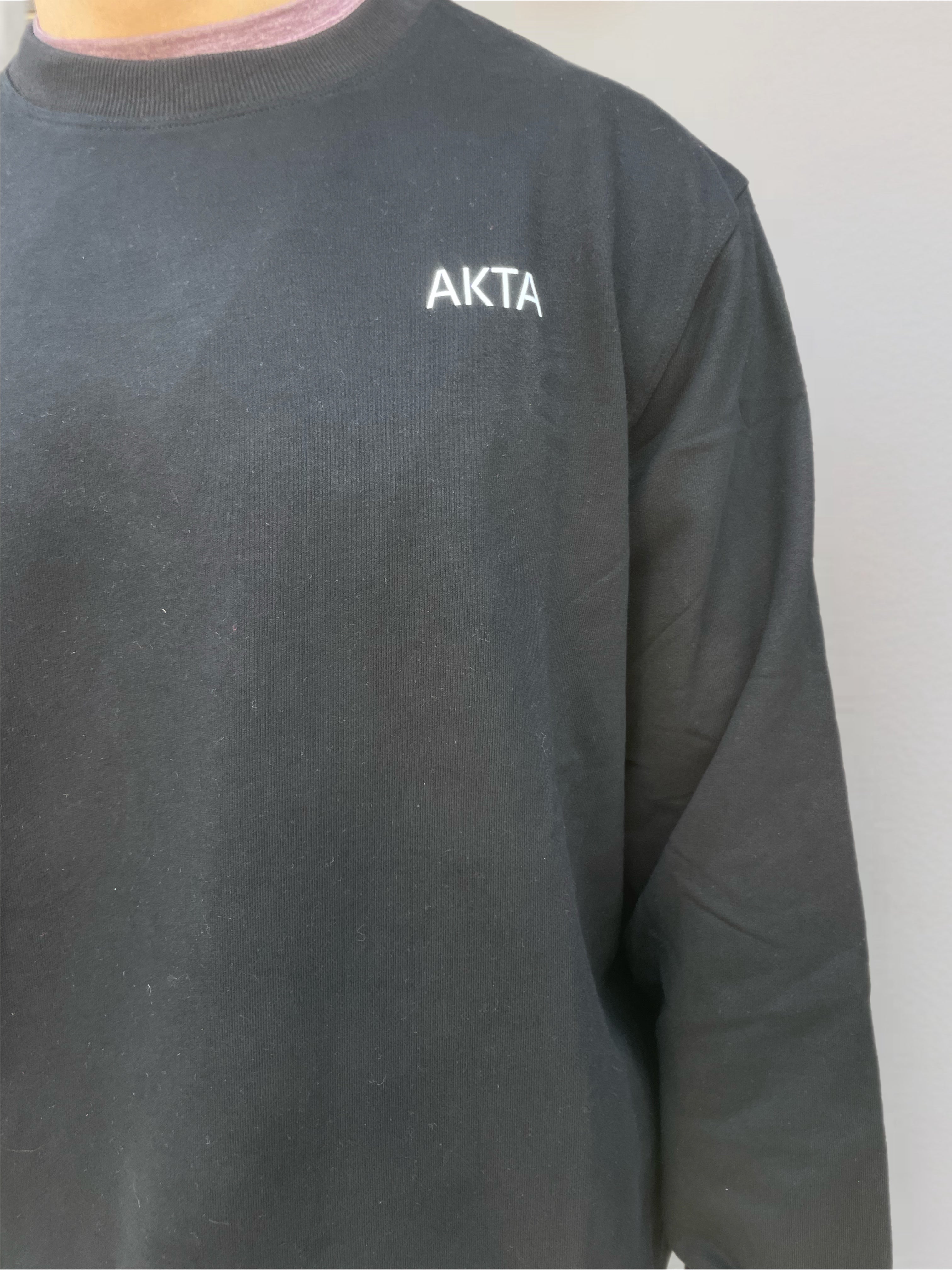 AURORA Crewneck Sweatshirt - Black - UNISEX