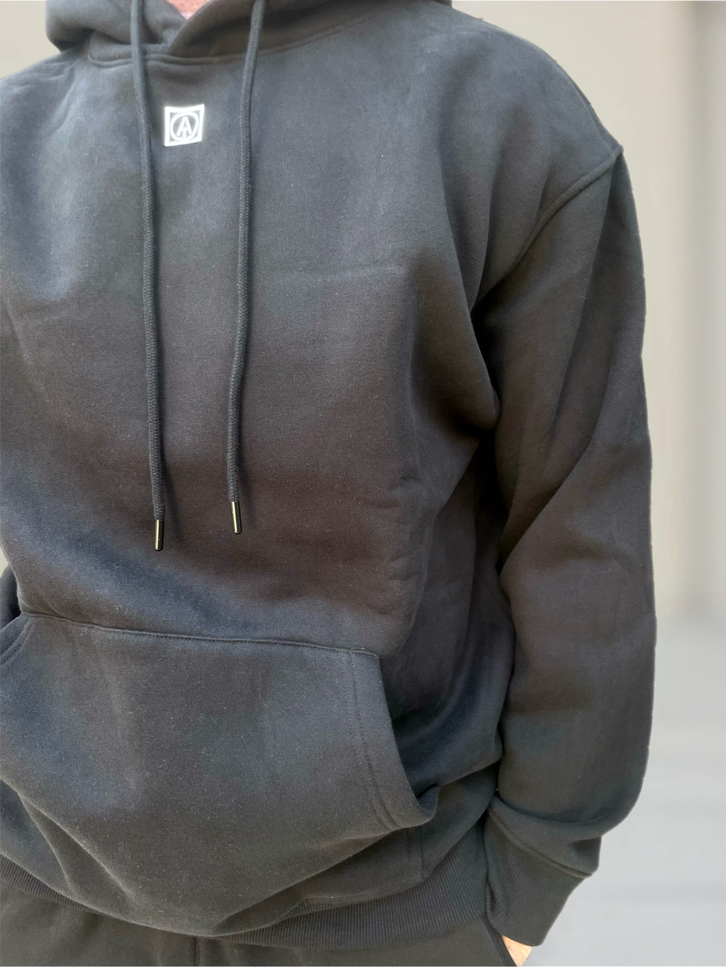 POLARHOOD Oversized Hoodie - BLACK - UNISEX