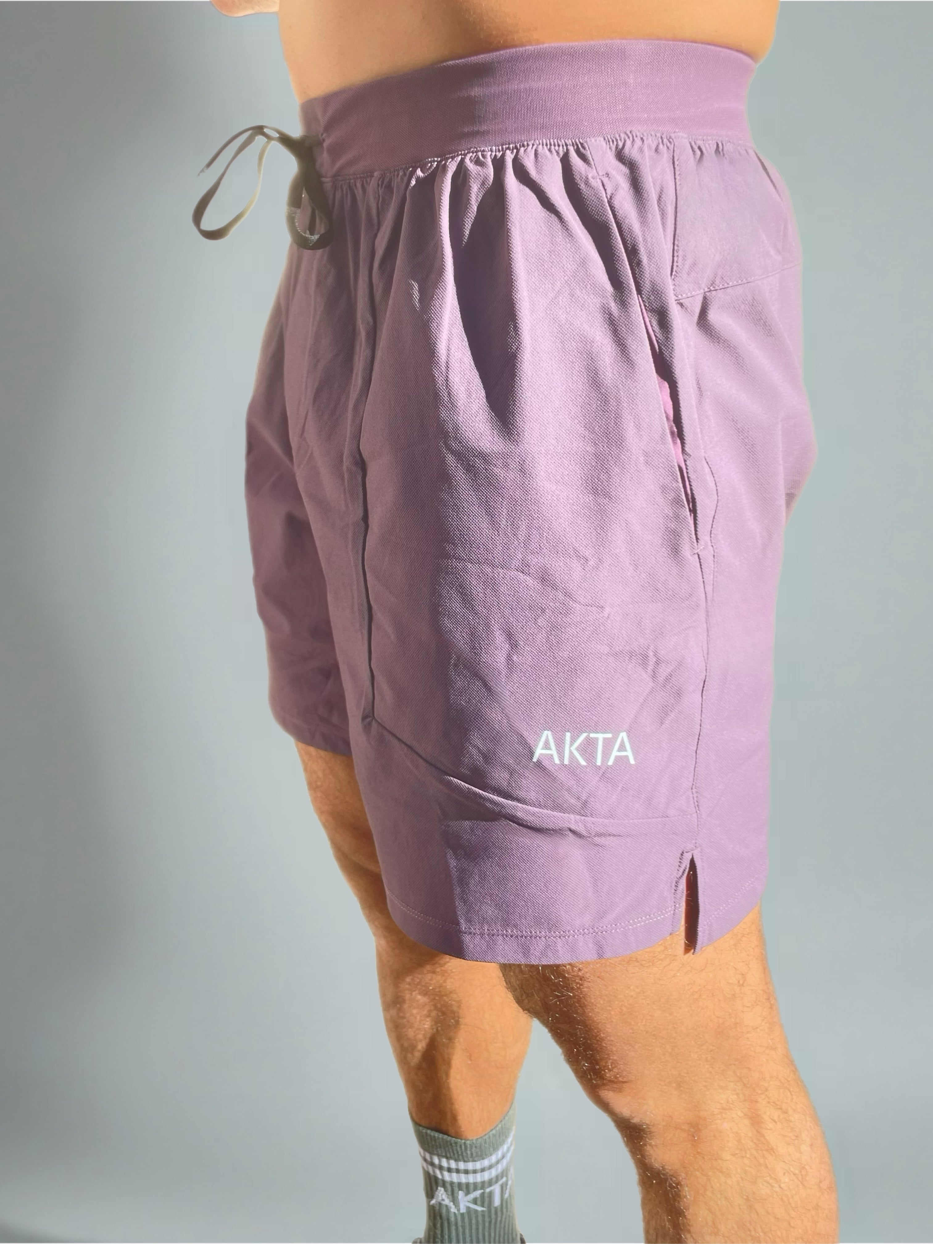 ISEN Men’s Training Shorts -Purple