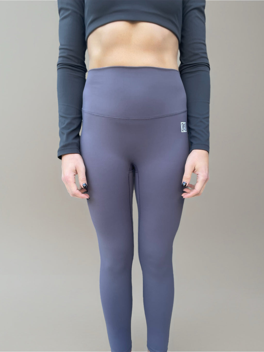 NAIRA Training Leggings  - Blue Grey