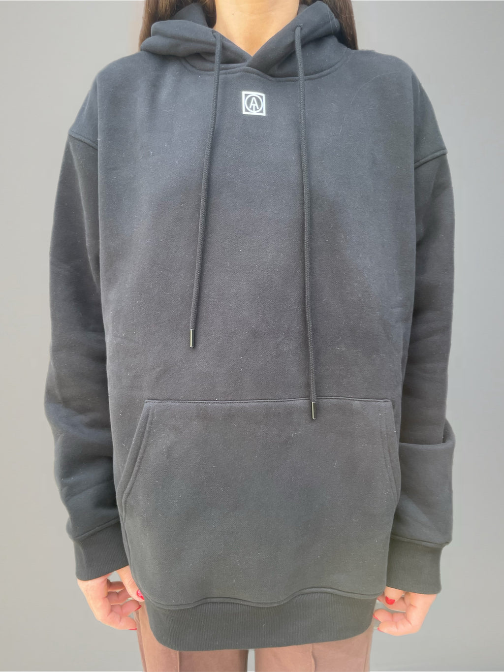 POLARHOOD Oversized Hoodie - BLACK - UNISEX