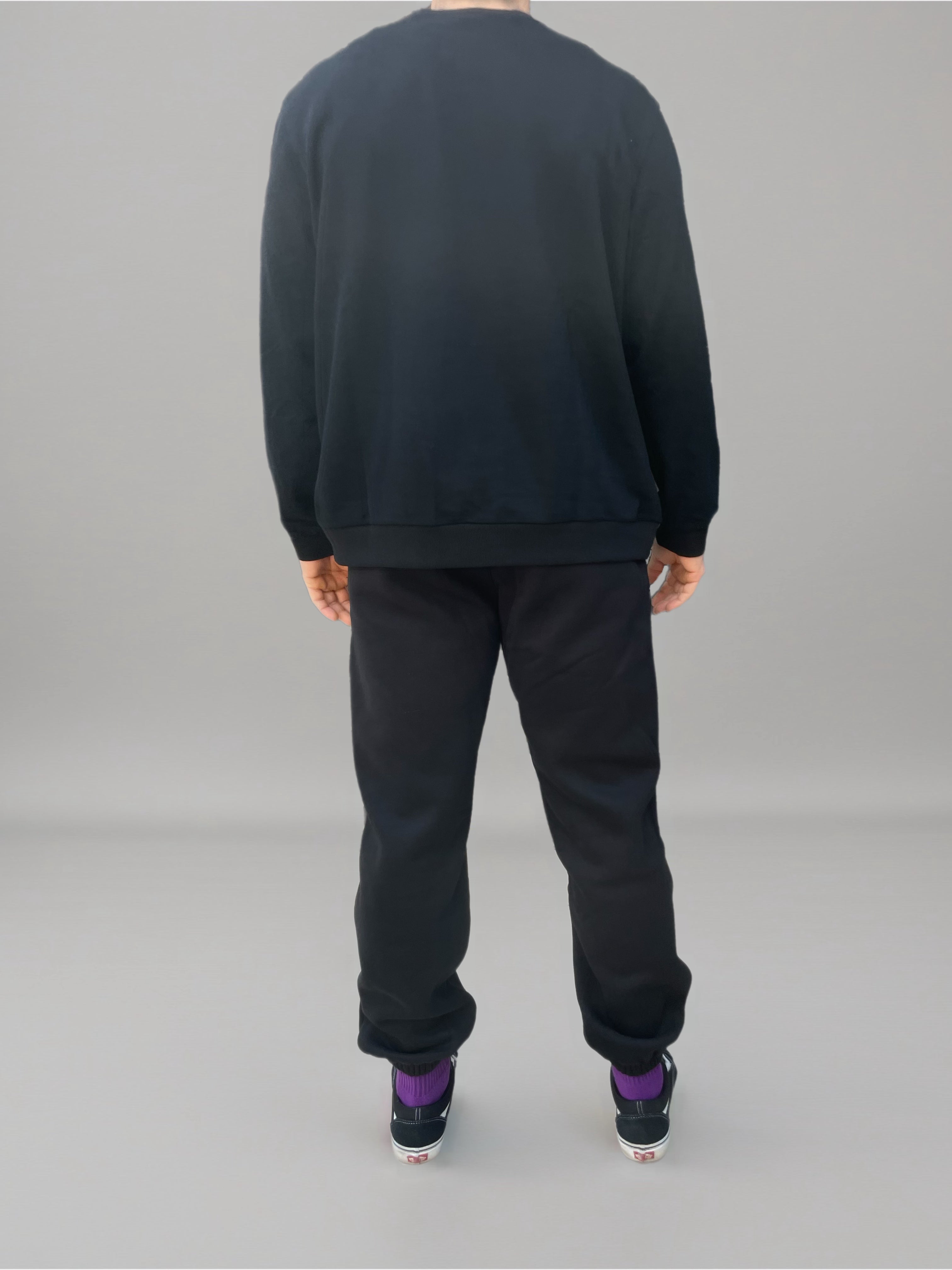 AURORA Crewneck Sweatshirt - Black - UNISEX