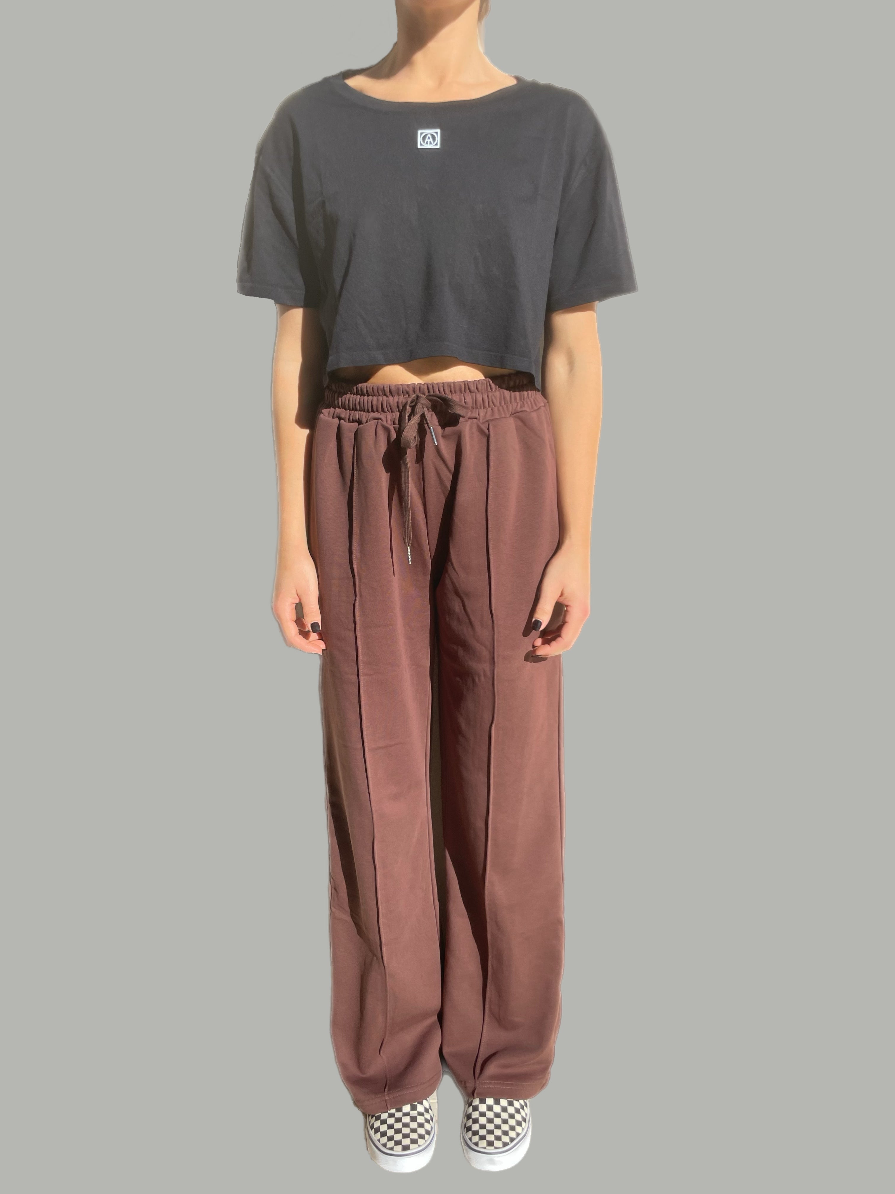 EIRA Tee Crop-Short Sleeves - Black