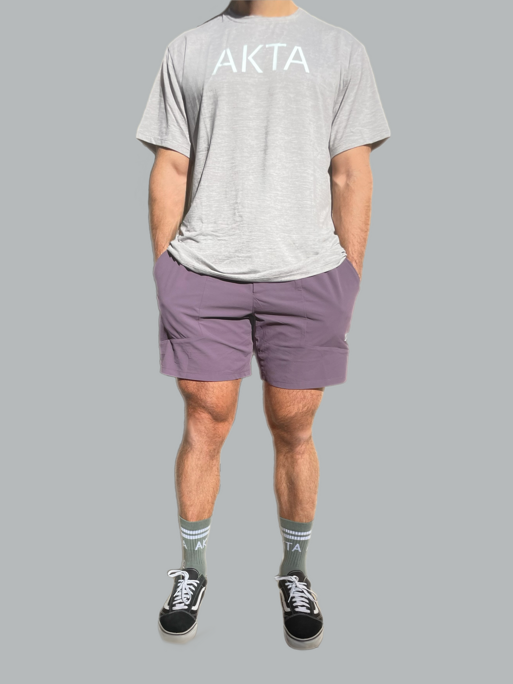 ISEN Men’s Training Shorts -Purple