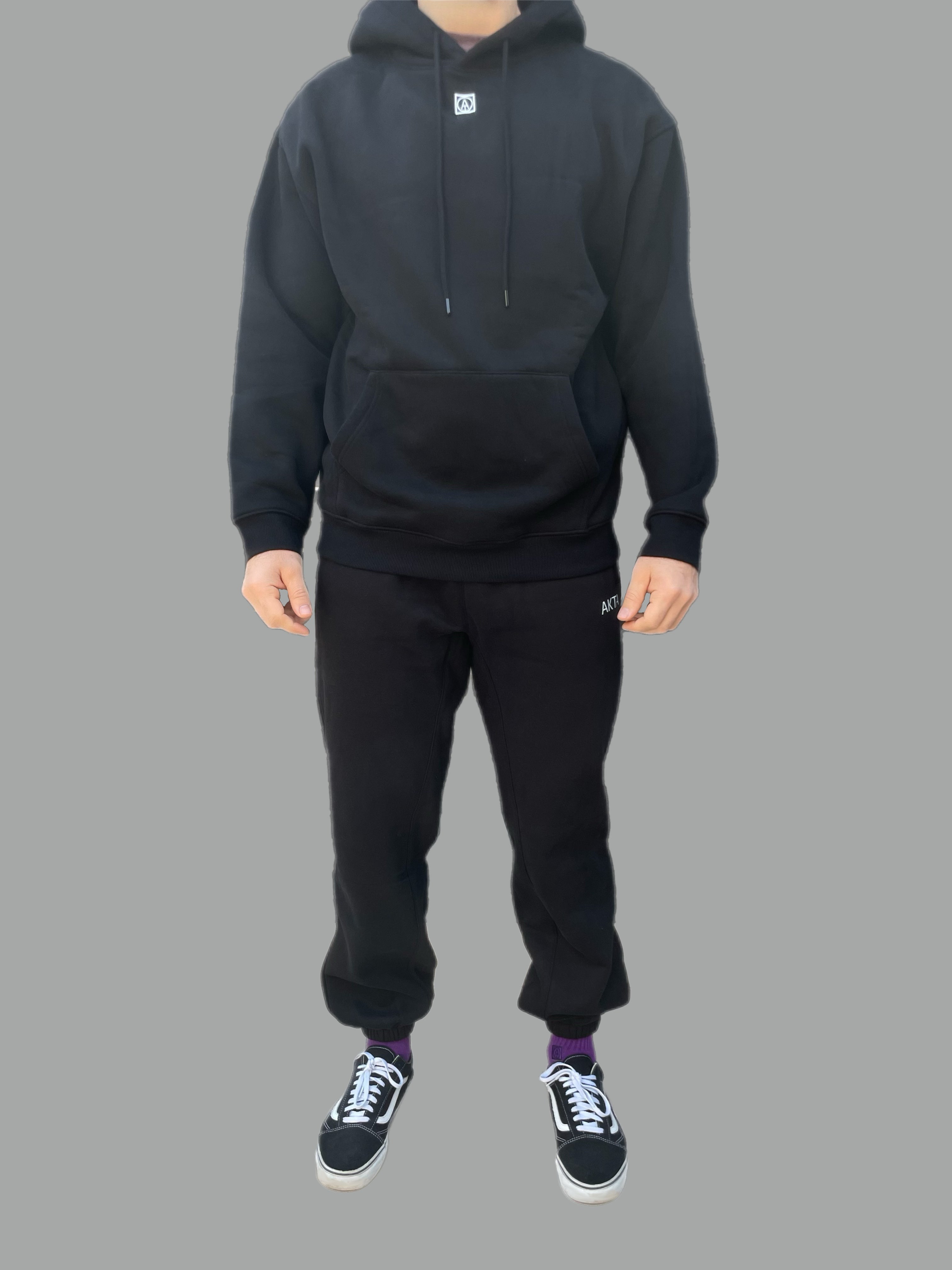 POLARHOOD Oversized Hoodie - BLACK - UNISEX