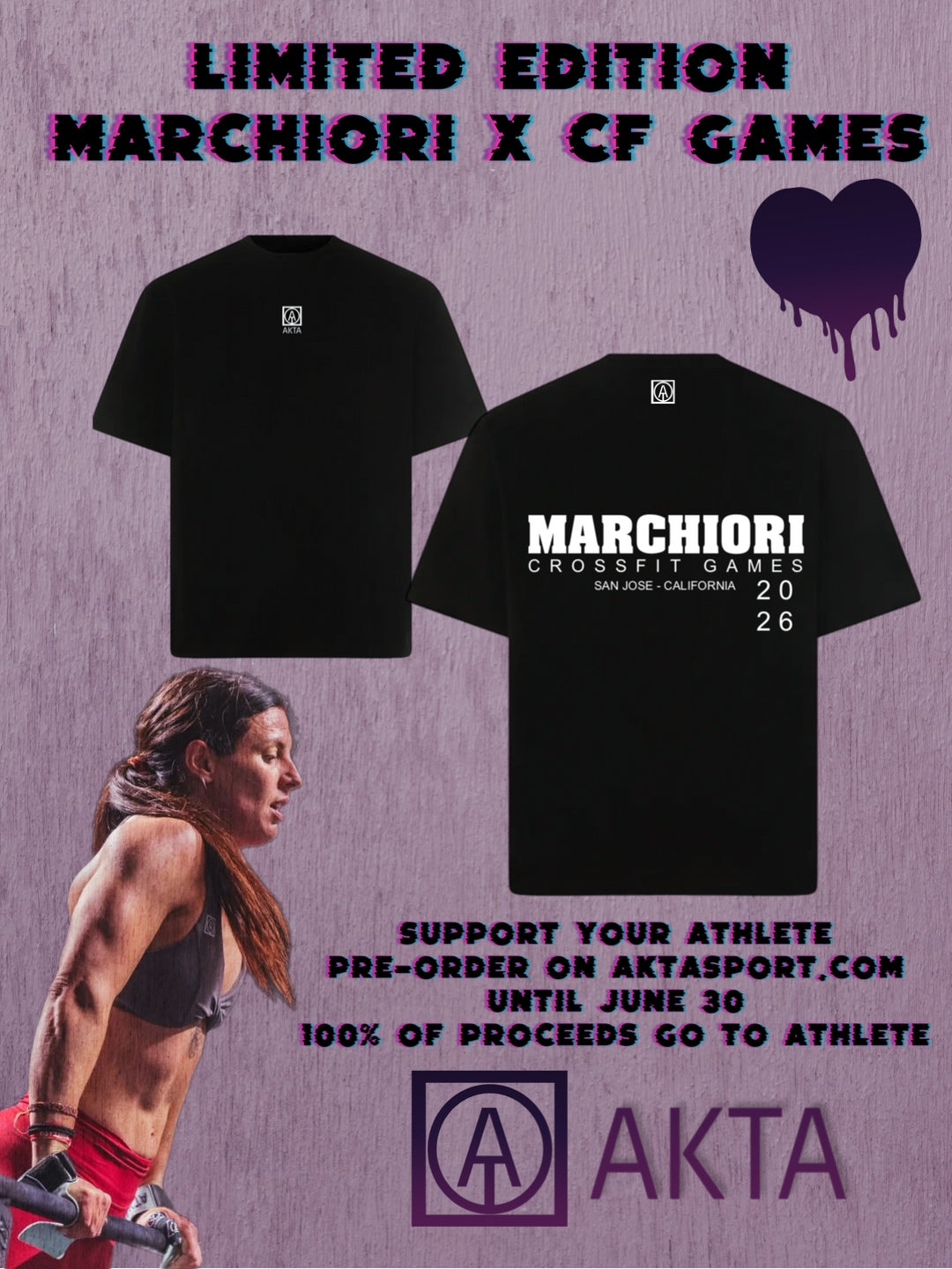 TUNDRA tee-MARCHIORI X CROSSFIT GAMES-limited edition