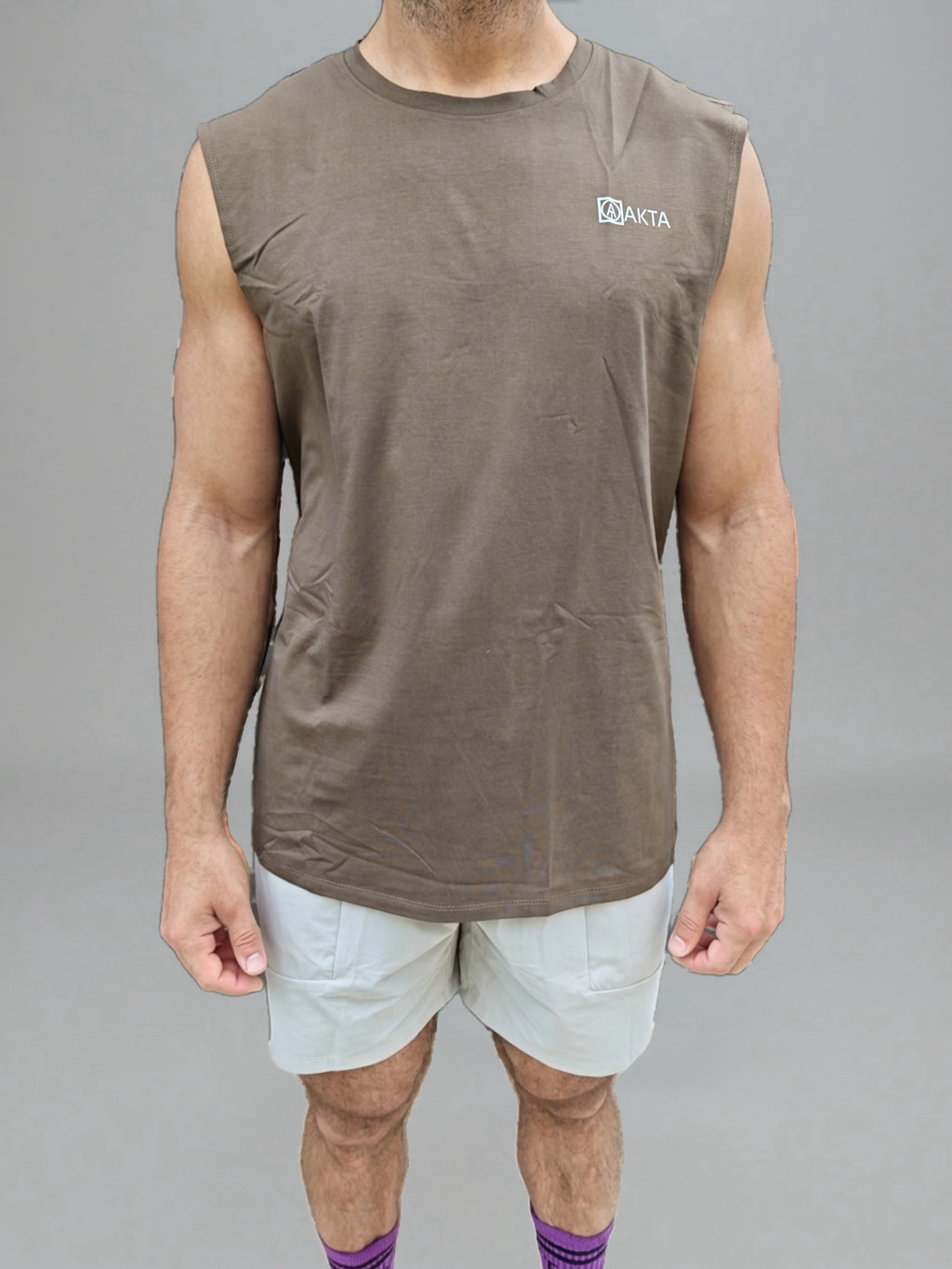 ELM Tank-Brown-Unisex